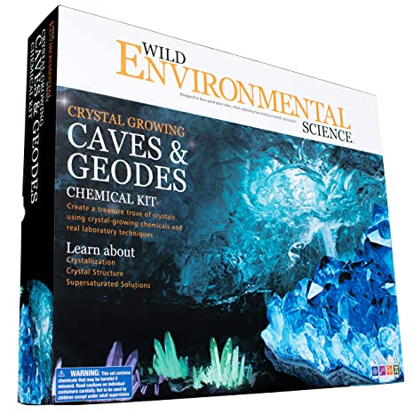Crystal Growing Caves and Geodes Chemical Kit