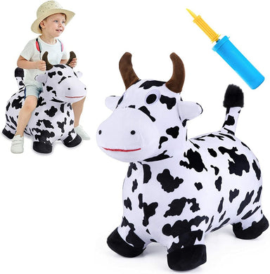 Bouncy Pals Hopping Cow Ride On