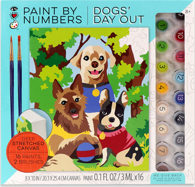 Paint by Numbers Dogs’ Day Out