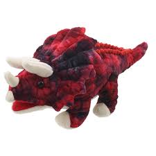 Baby Dinos Puppet - Triceratops