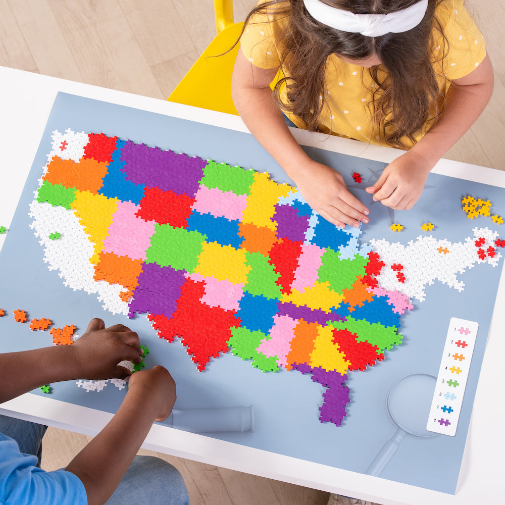 Puzzle by Number - United States Map