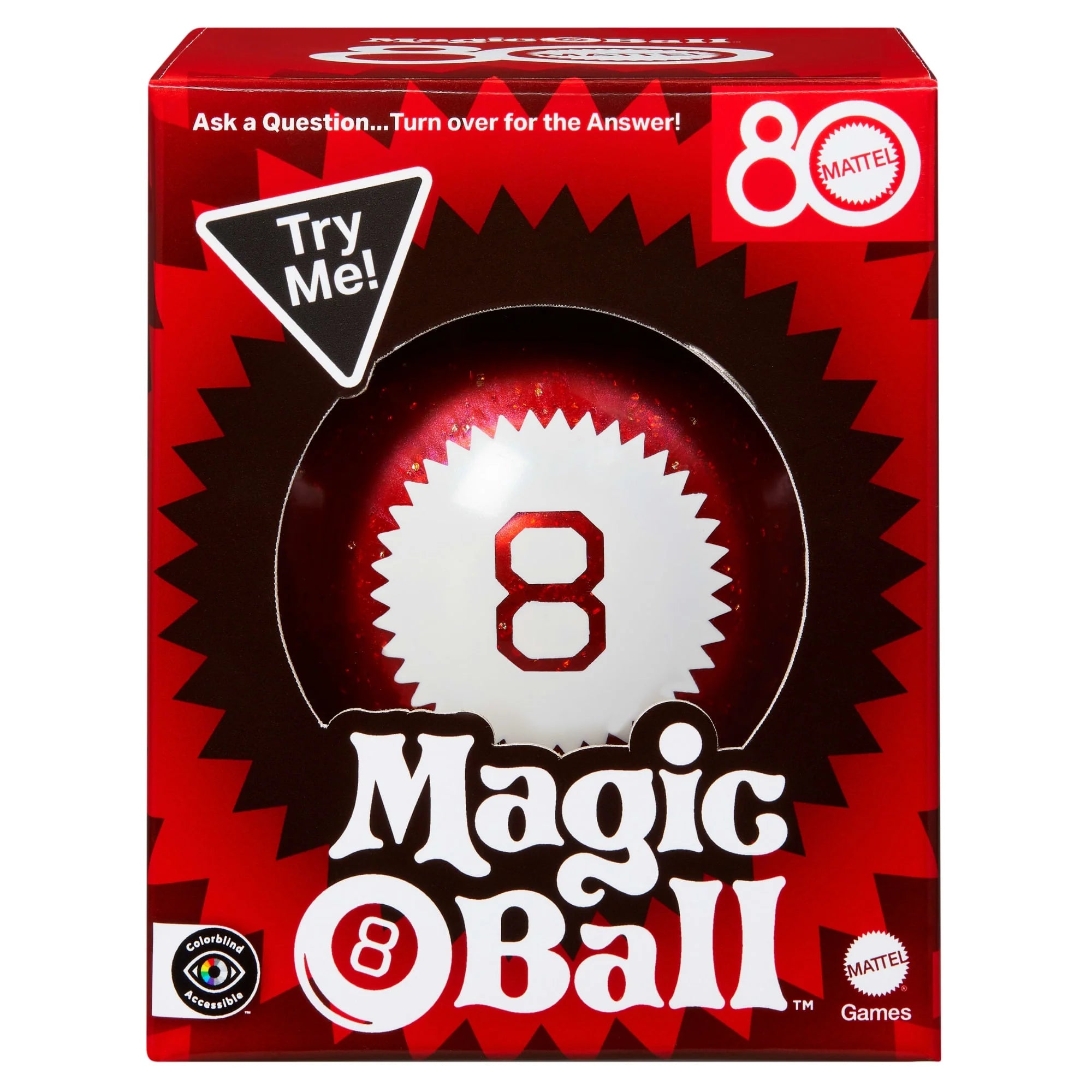 Ruby Magic 8 Ball