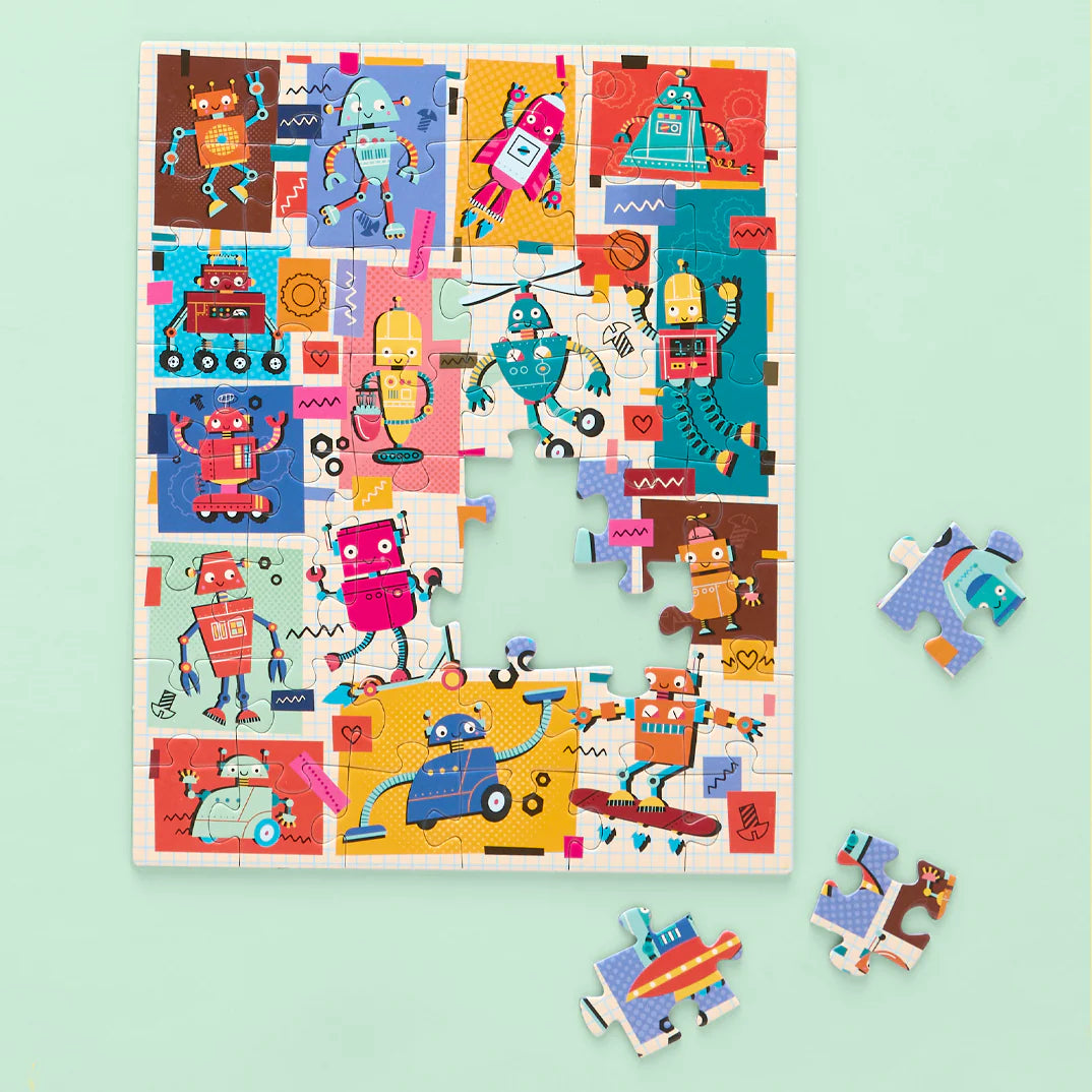 Robots 48 Puzzle Snax
