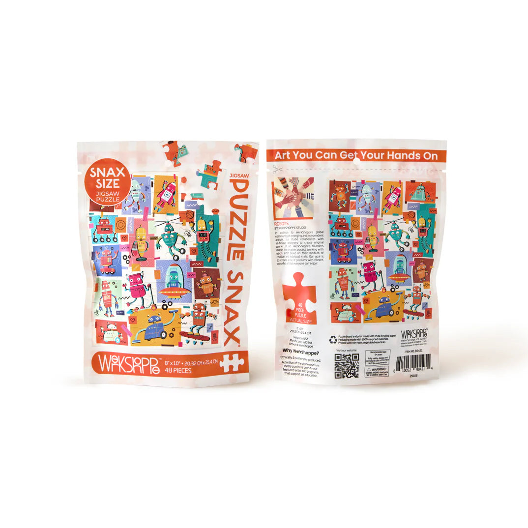 Robots 48 Puzzle Snax