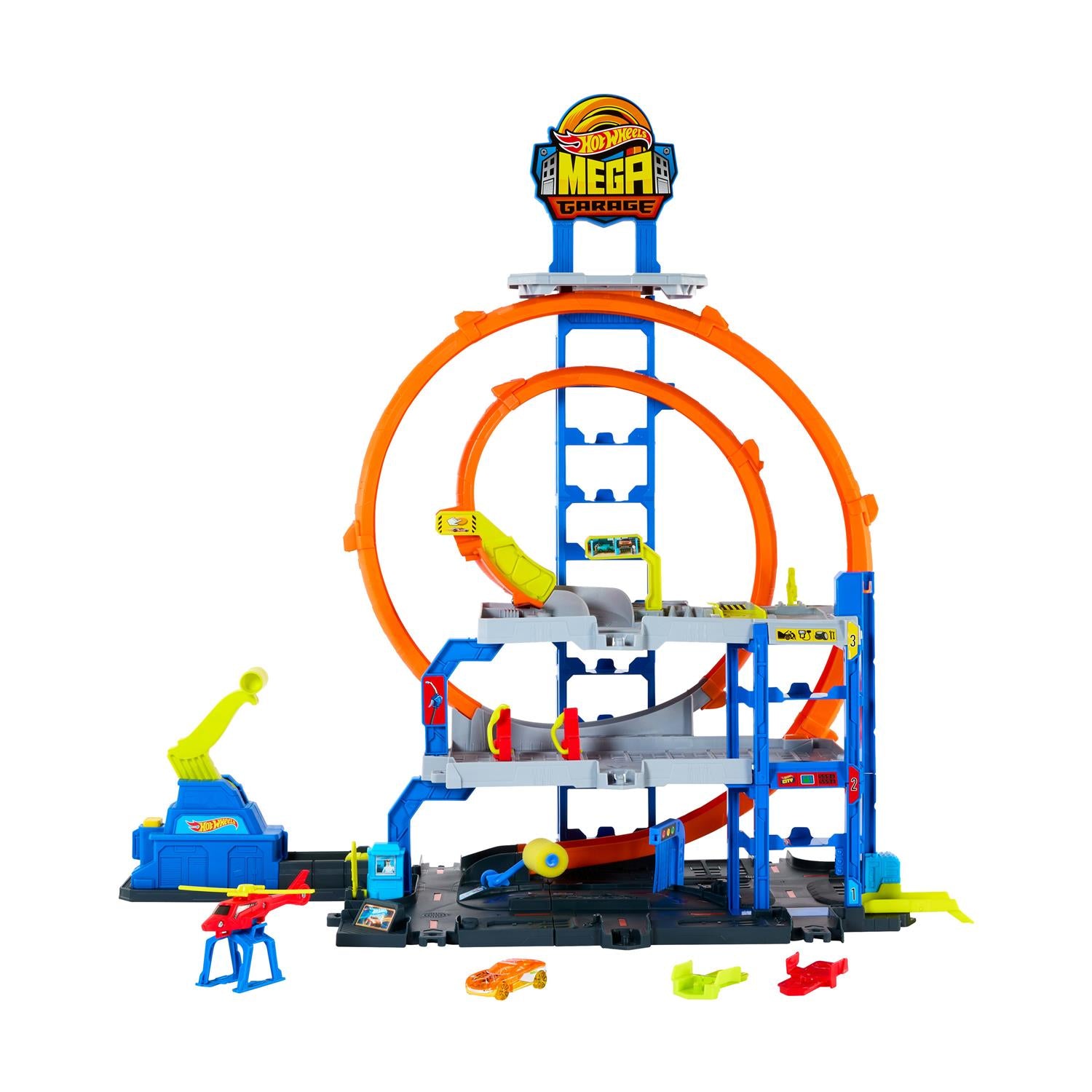 Hot Wheels City Mega Loop Garage
