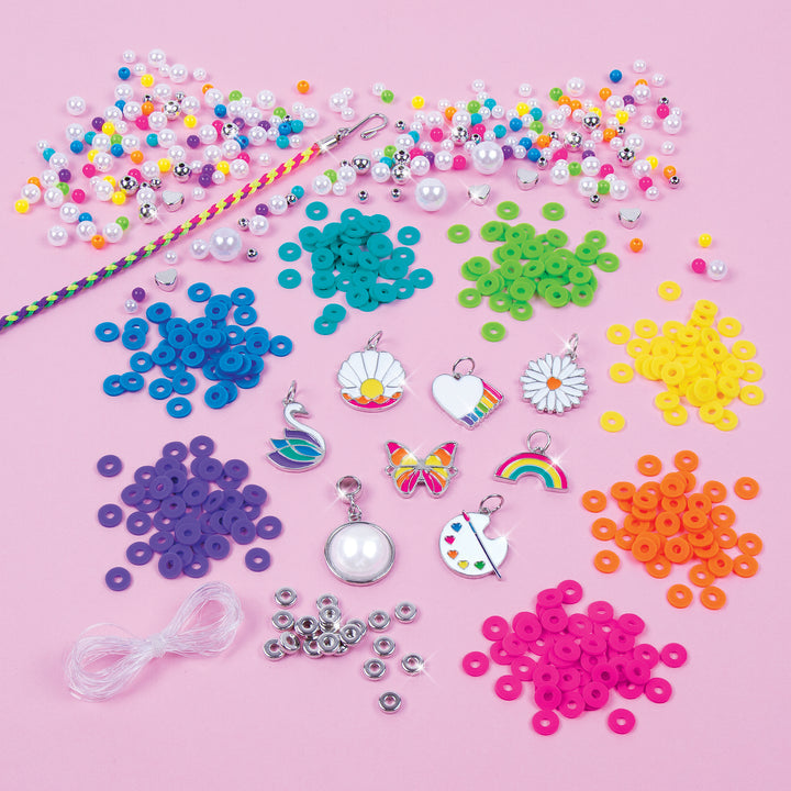Rainbow and Pearls Jewelry Kit