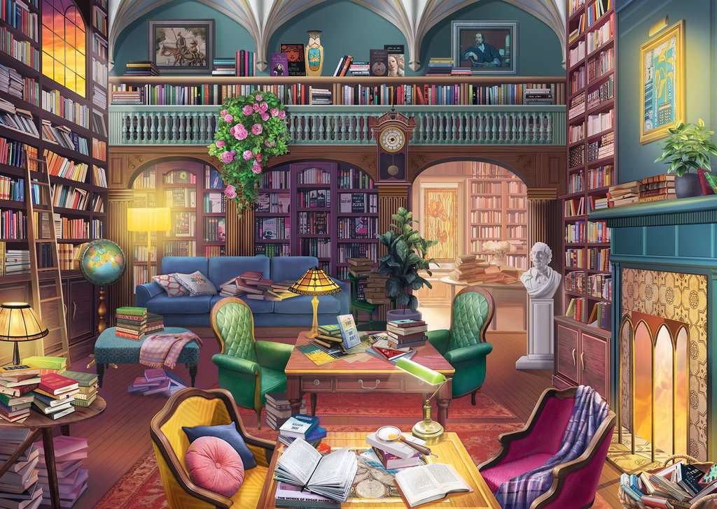 500pc Puzzle - Dream Library