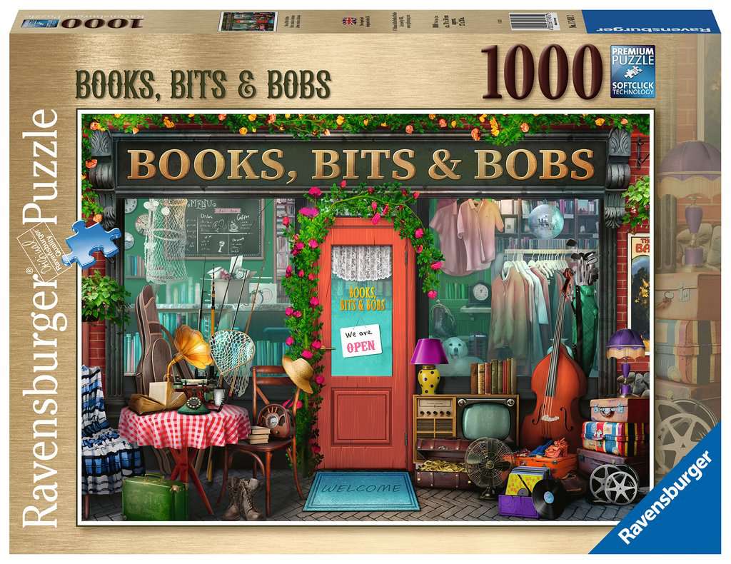 1000pc Puzzle - Books, Bits & Bobs