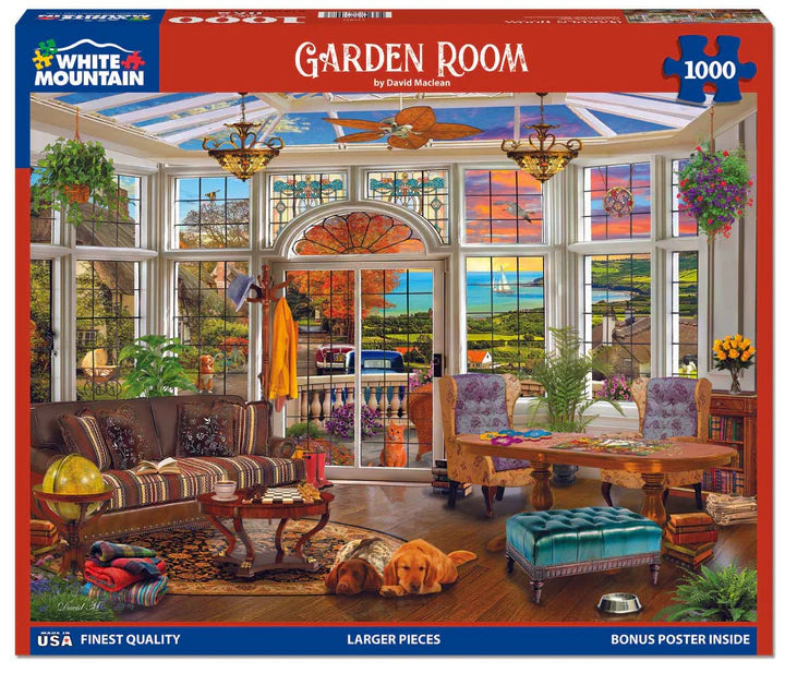 1000pc Puzzle - Garden Room