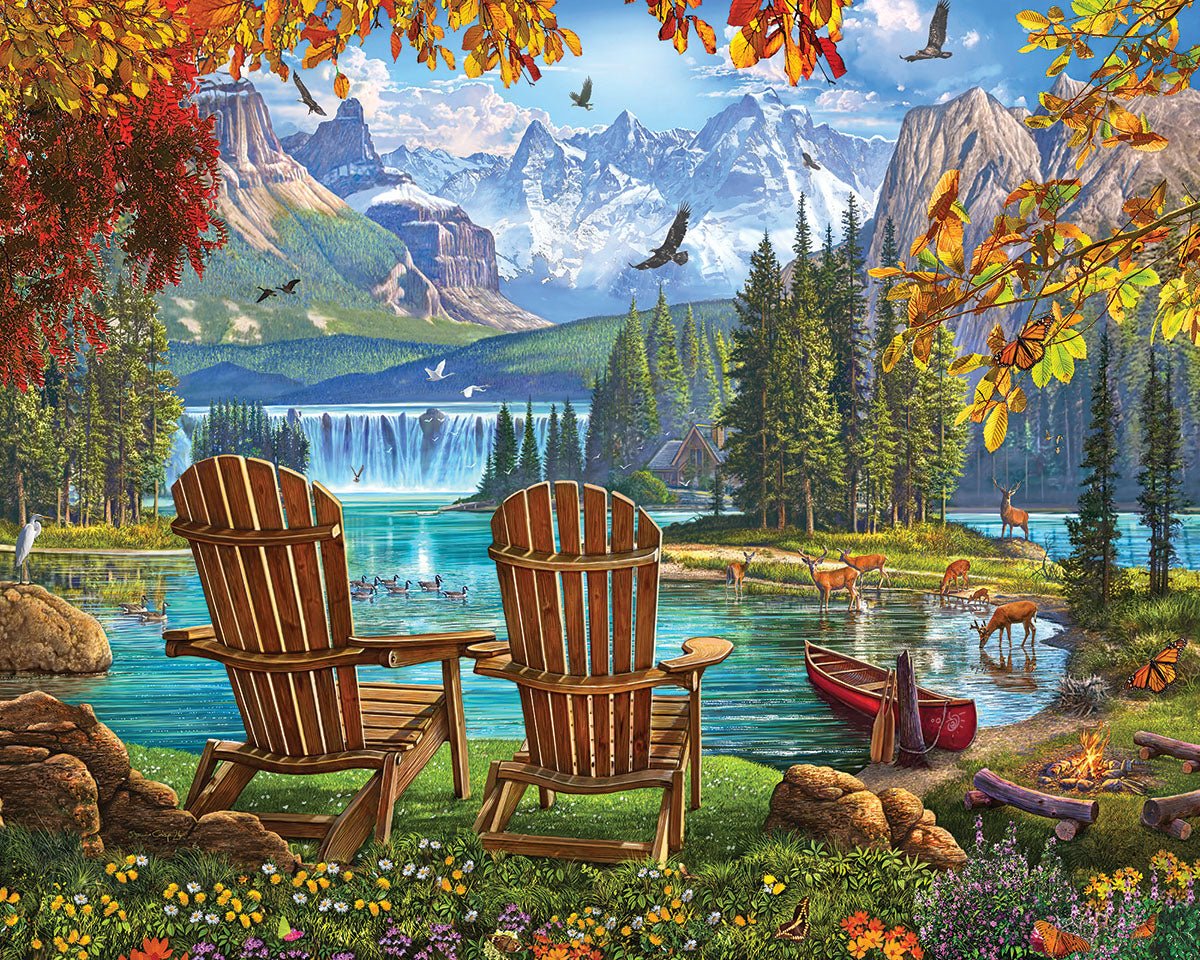 Mountain Paradise - 1000 Piece Jigsaw Puzzle