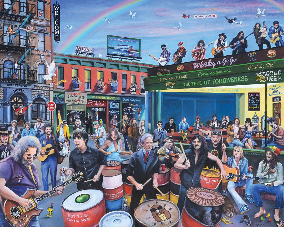 Rock & Roll Heaven - 1000 Piece Jigsaw Puzzle