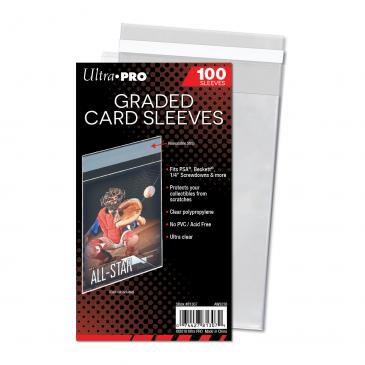 Graded Card Sleeves 100 Pack