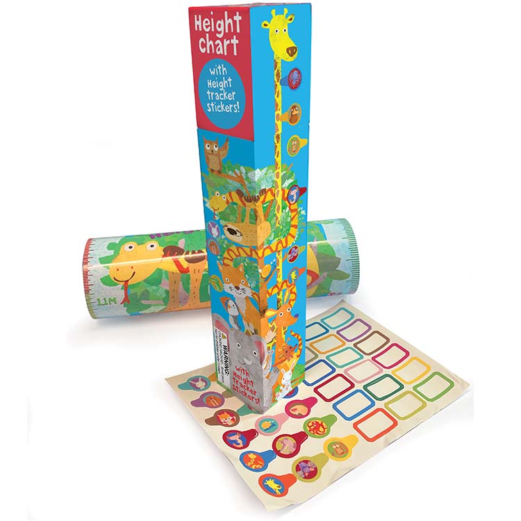 Animals Height Chart