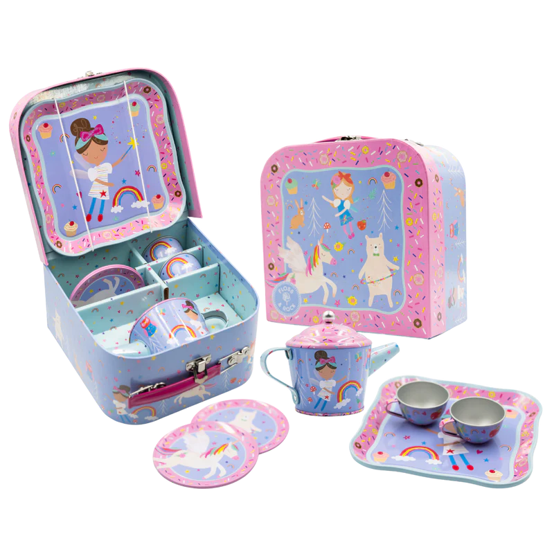 Rainbow Fairy 7pc Tea Set