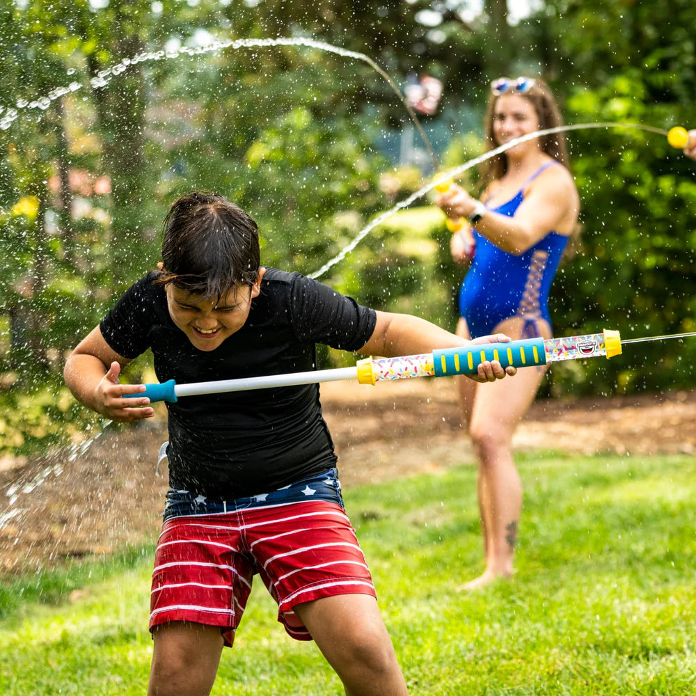 Blue Plastic Water Cannons