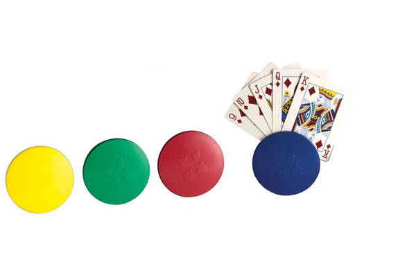 4pc Round Card Holder