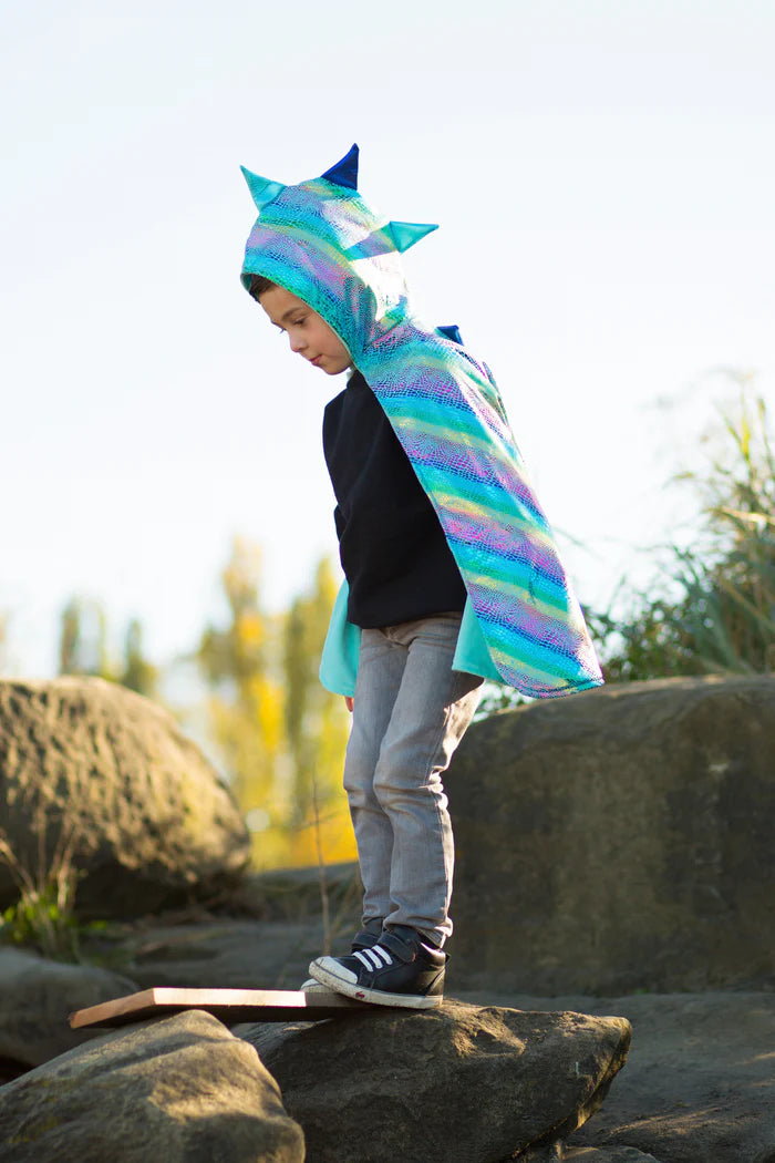 Rainbow Unicorn/Dragon Cape Size 3-4