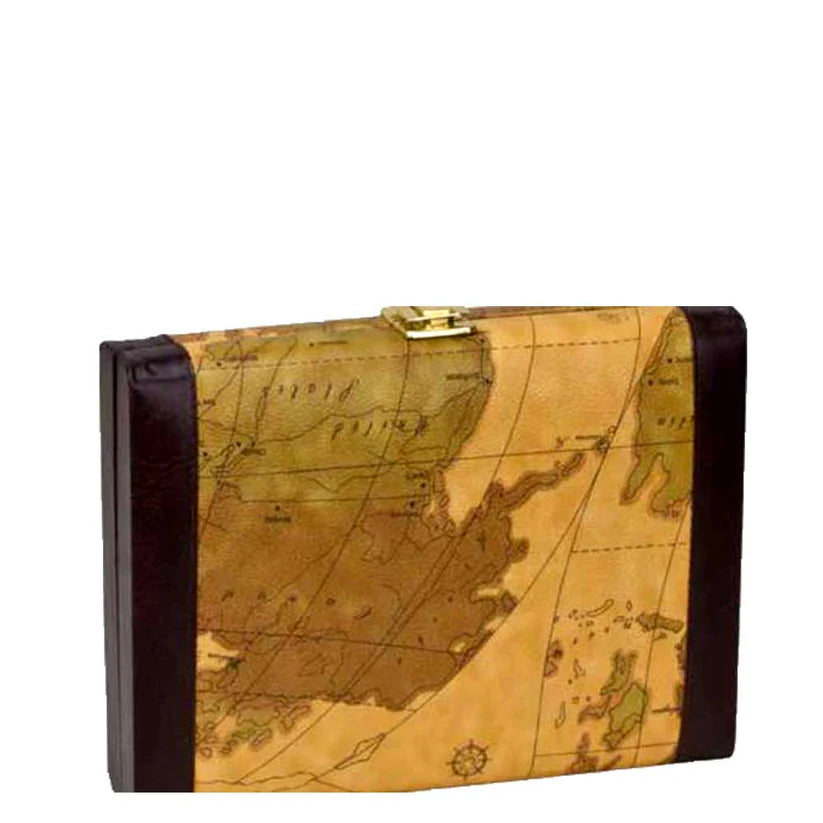 Backgammon - 9" Vinyl Case Old Map