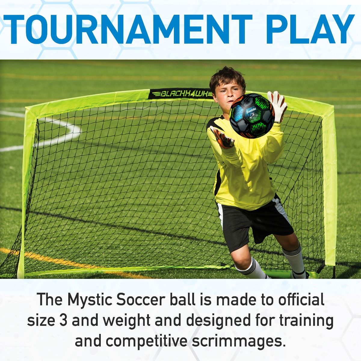 Size 3 Mystic Soccer Ball