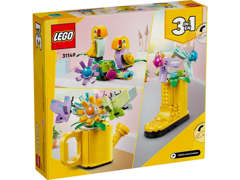 LEGO Creator 3in1: Flowers in Watering Can