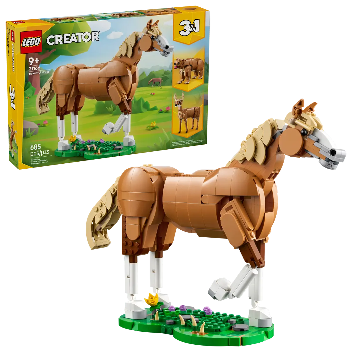 Beautiful Horse 3in1