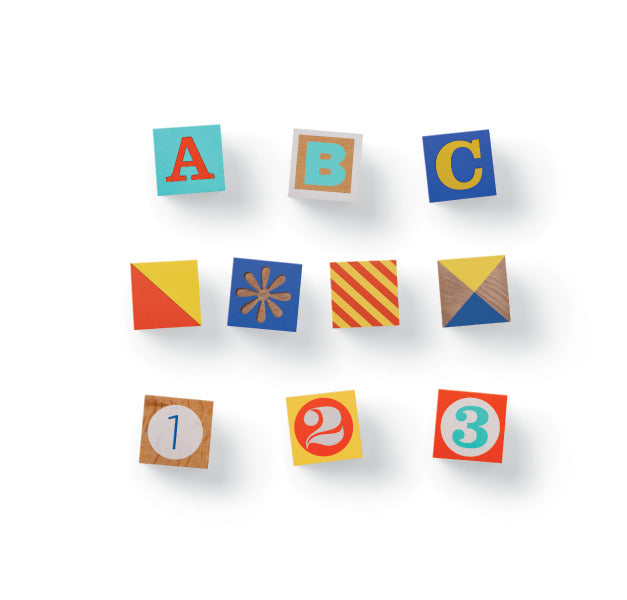 ABC/123 Wood Blocks