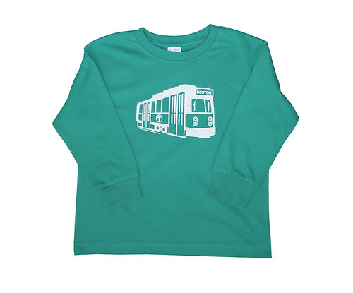 Todlr Long Sleeve Green Line