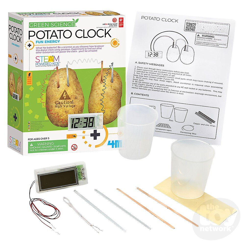 Green Science Potato Clock