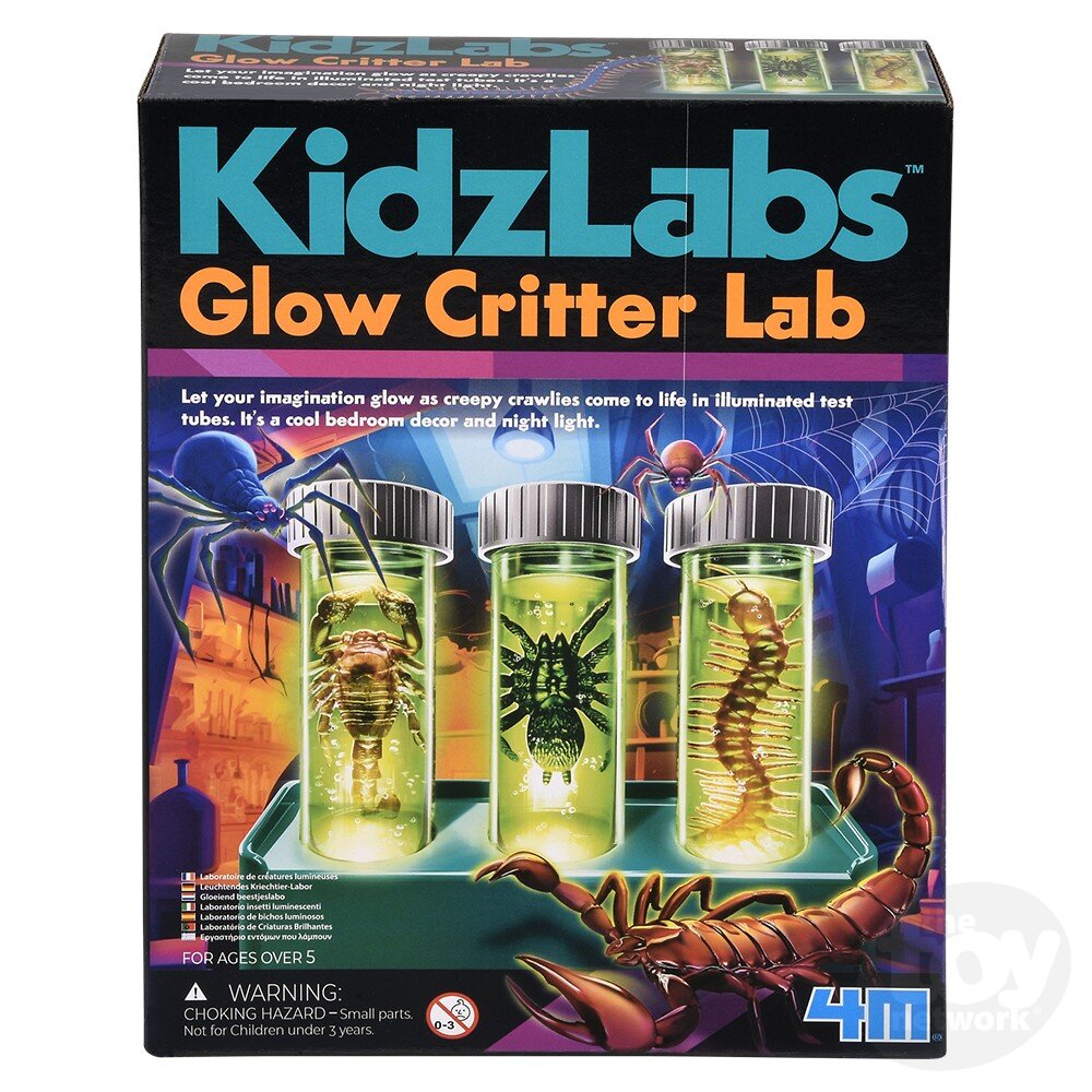 KidzLabs Glow Critter Lab