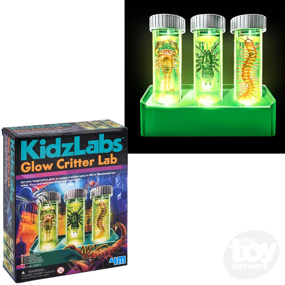 KidzLabs Glow Critter Lab