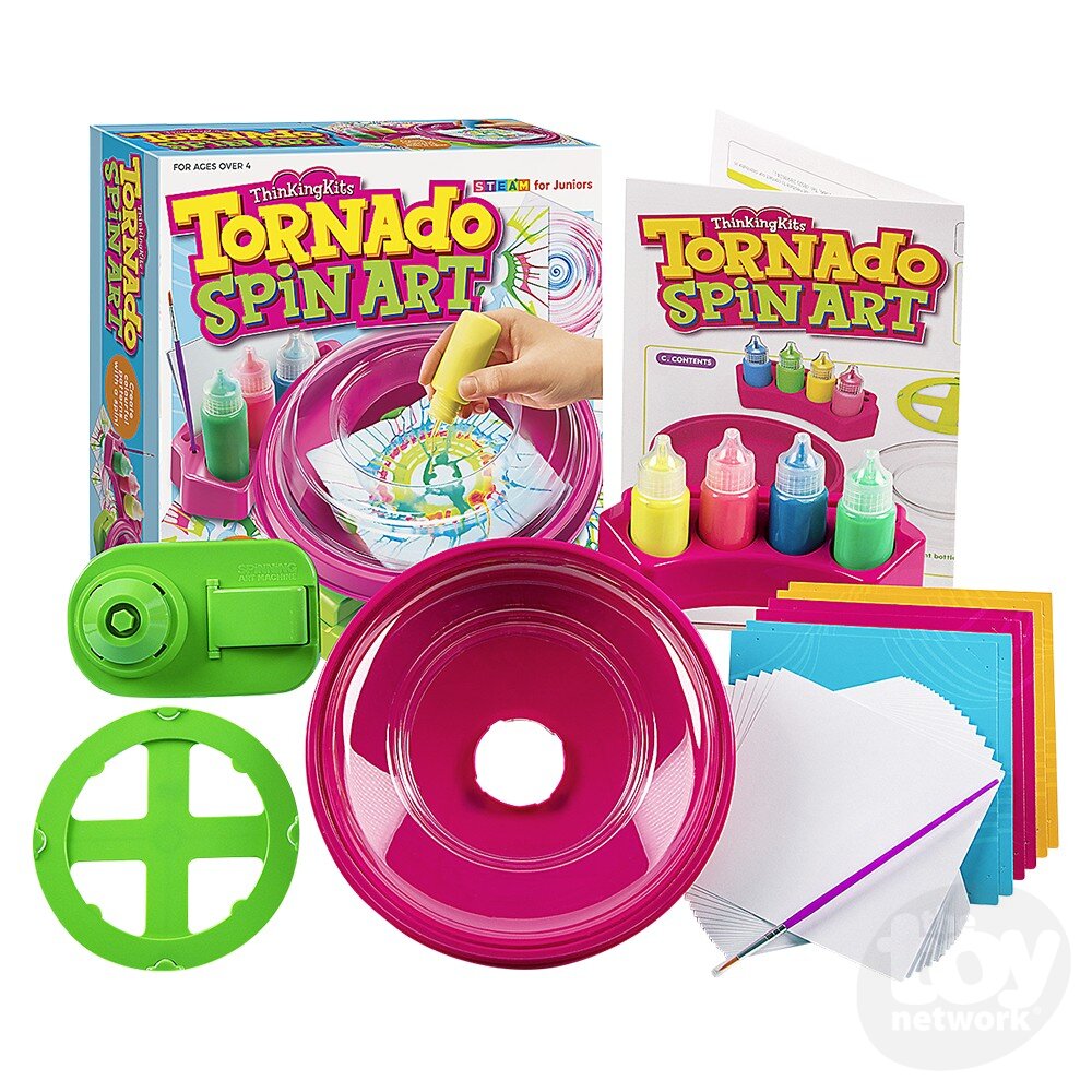 Thinking Kits Tornado Spin Art