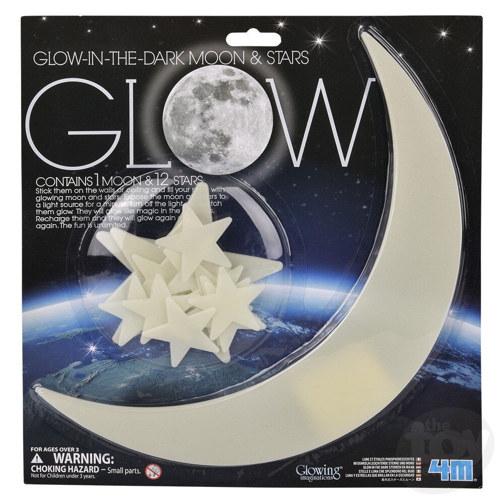 Glow-In-The-Dark Moon & Stars