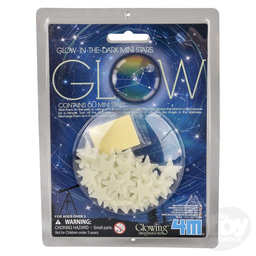 Glow-In-The-Dark Mini Stars