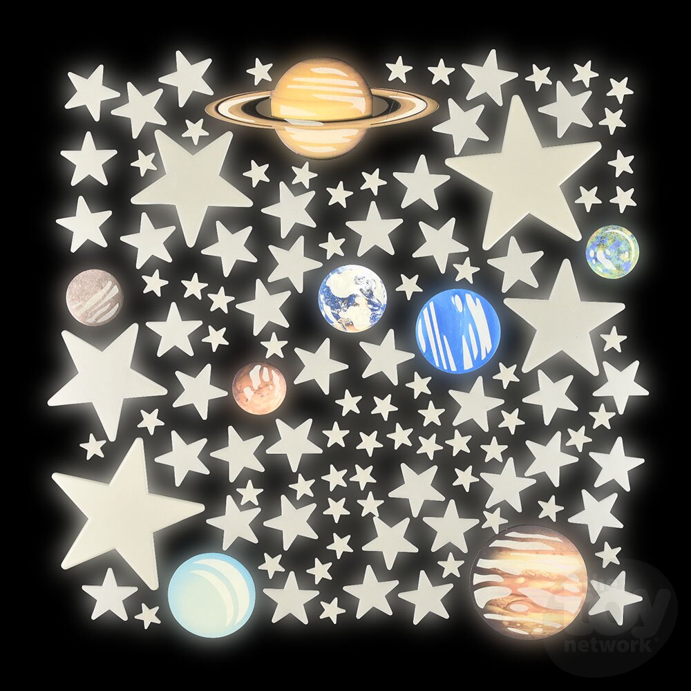 Glow Planets & Super Nova 100pcs