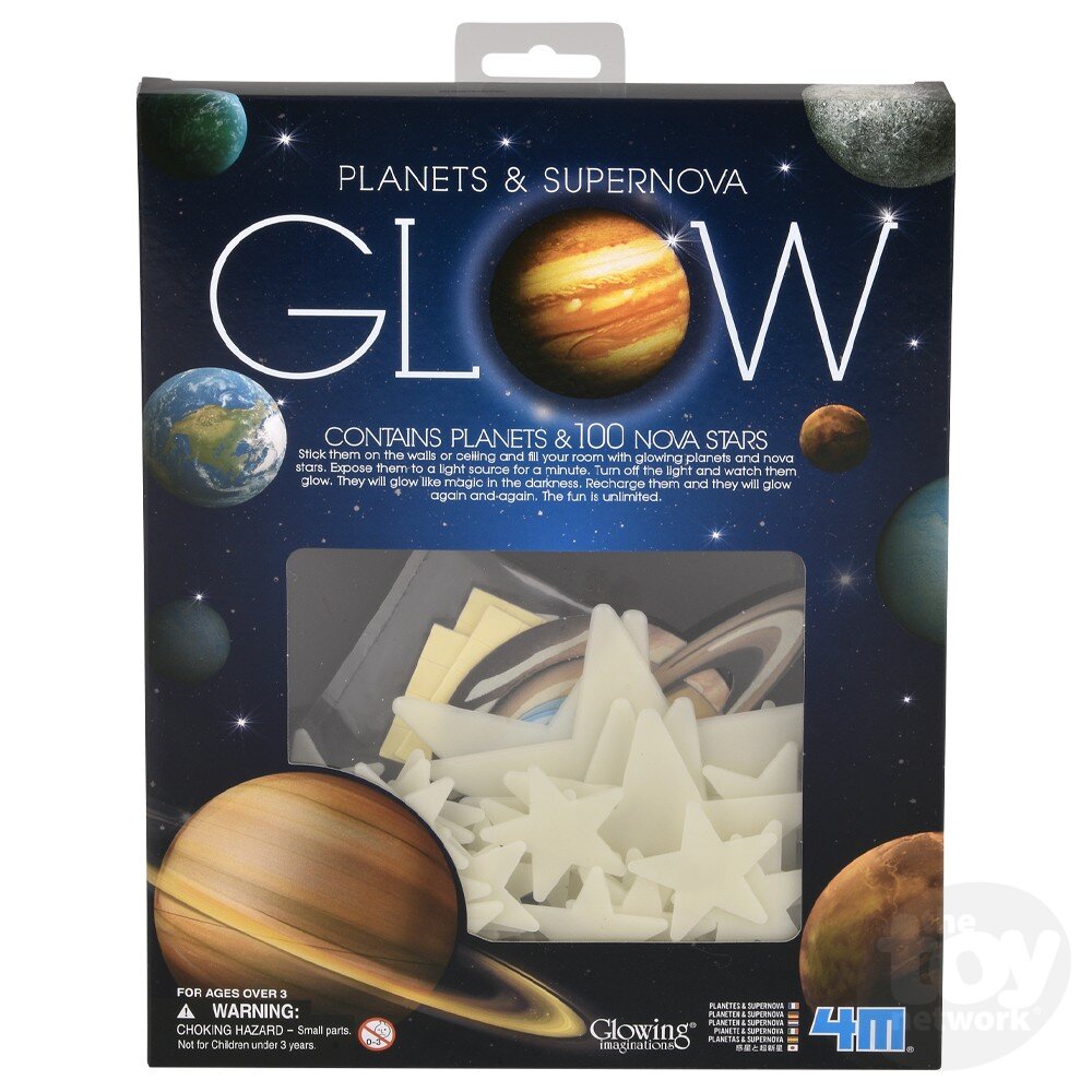 Glow Planets & Super Nova 100pcs