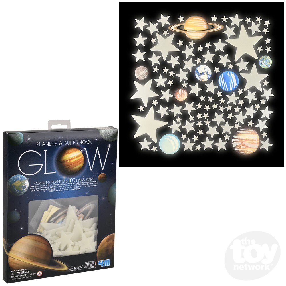 Glow Planets & Super Nova 100pcs