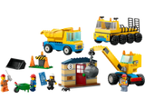 LEGO City: Construction Trucks and Wrecking Ball Crane