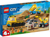 LEGO City: Construction Trucks and Wrecking Ball Crane