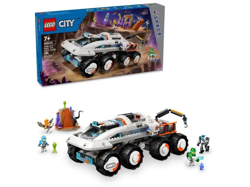 LEGO City: Command Rover & Crane Loader