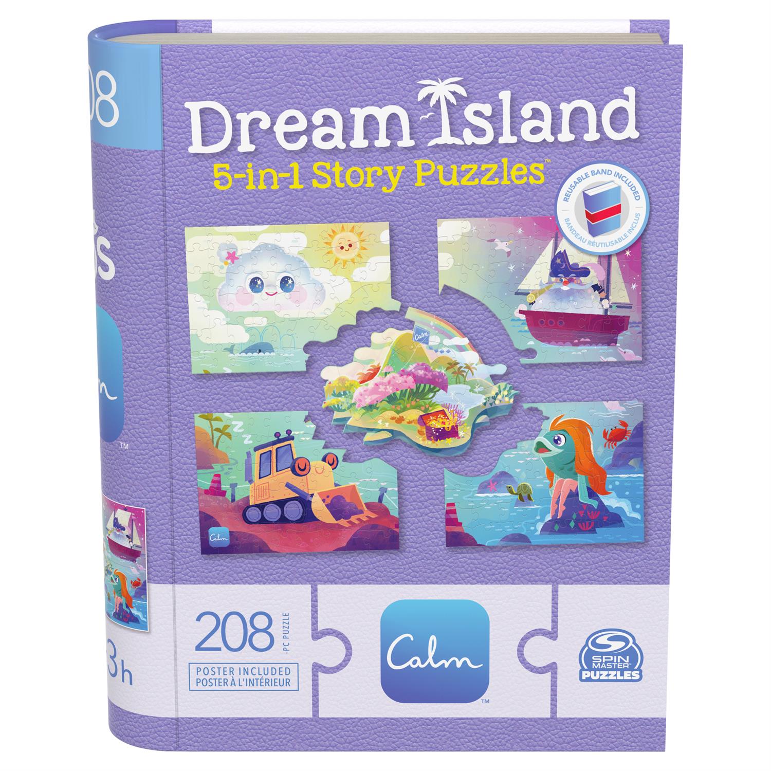 Calm App Dream Island 5-in-1 Story Puzzles