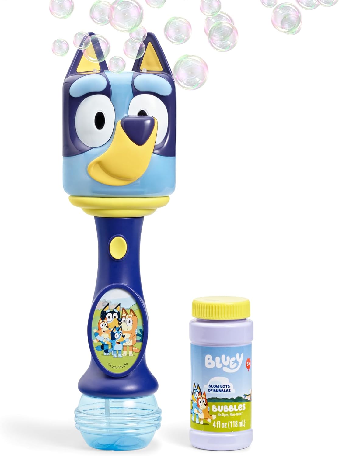 Bluey  Light and Sound Musical Bubble Wand