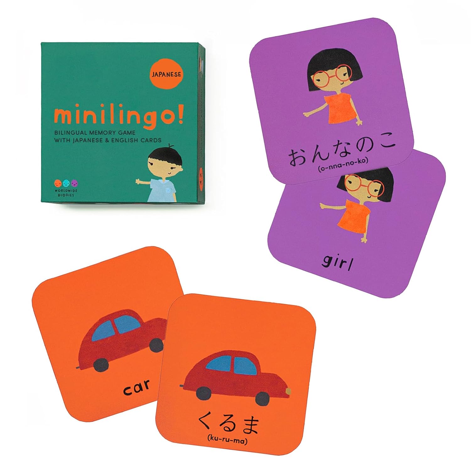 Minilingo Bilingual Flashcards