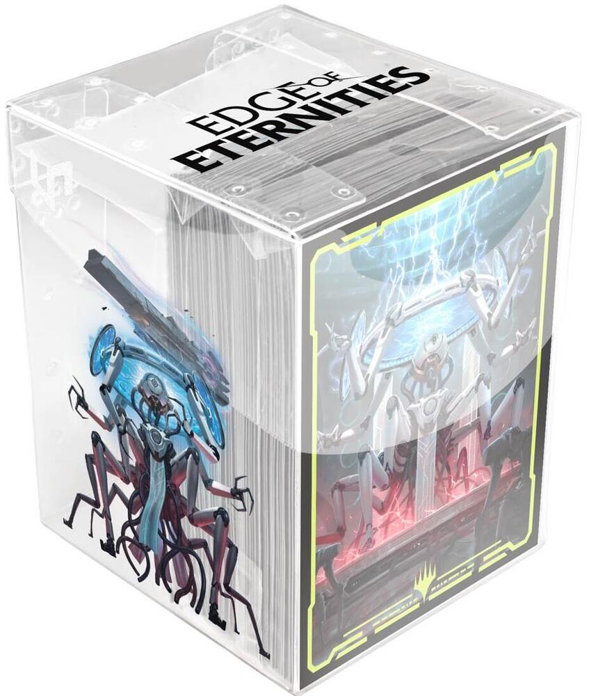 Deck Protectors in Clear Box Edge of Eternities Commander Deck Counter Intelligence