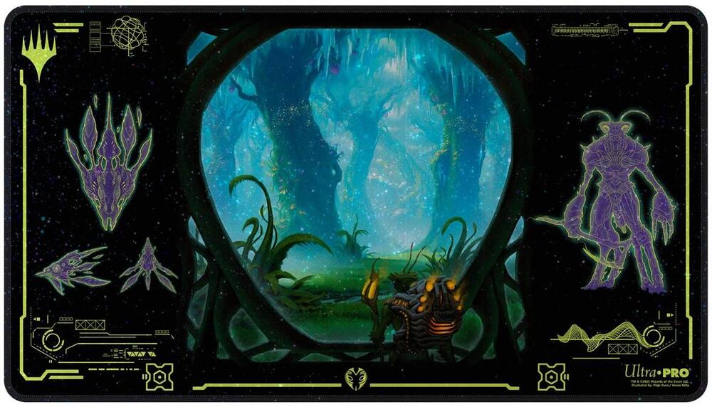 Playmat MTG Holofoil Edge of Eternities Evendo, Waking Haven