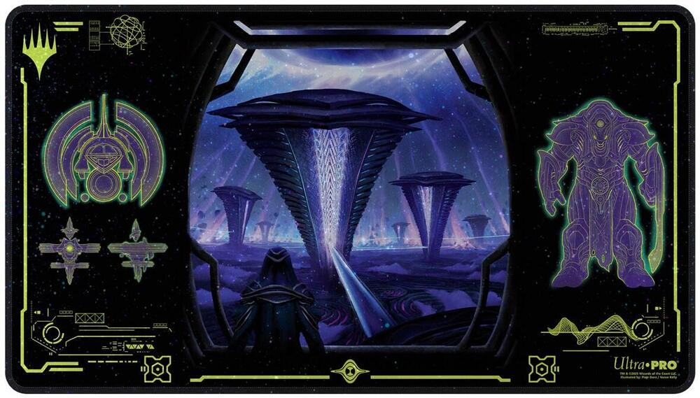 Playmat MTG Holofoil Edge of Eternities Susur Secundi, Void Altar