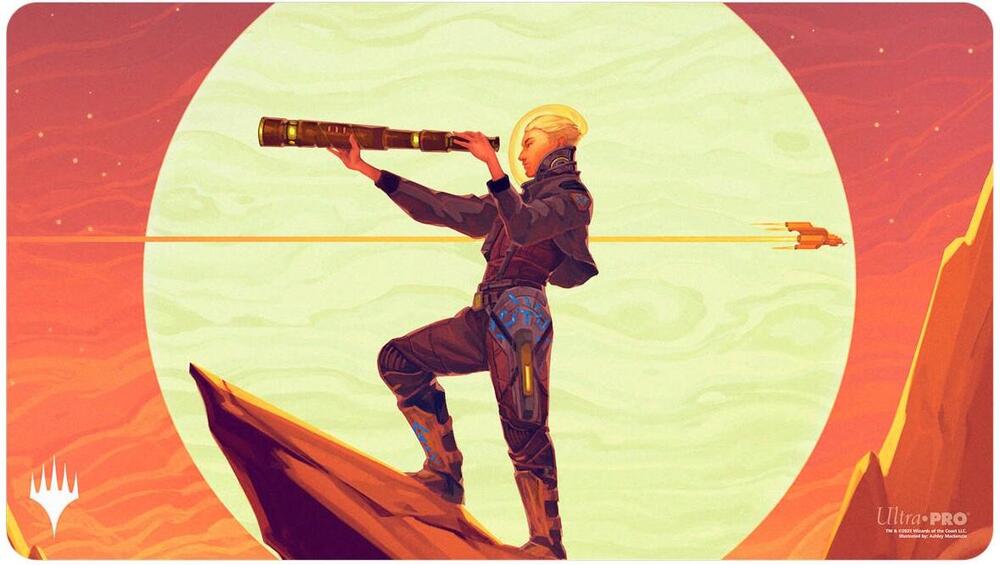 Playmat MTG Edge of Eternities Sami, Wildcat Captain