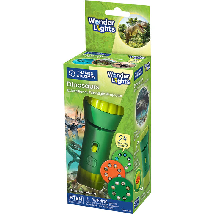 Wonder Lights: Dinosaurs - Educational  Flashlight