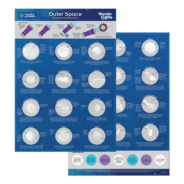 Wonder Lights: Outer Space -  Educational Flashligh