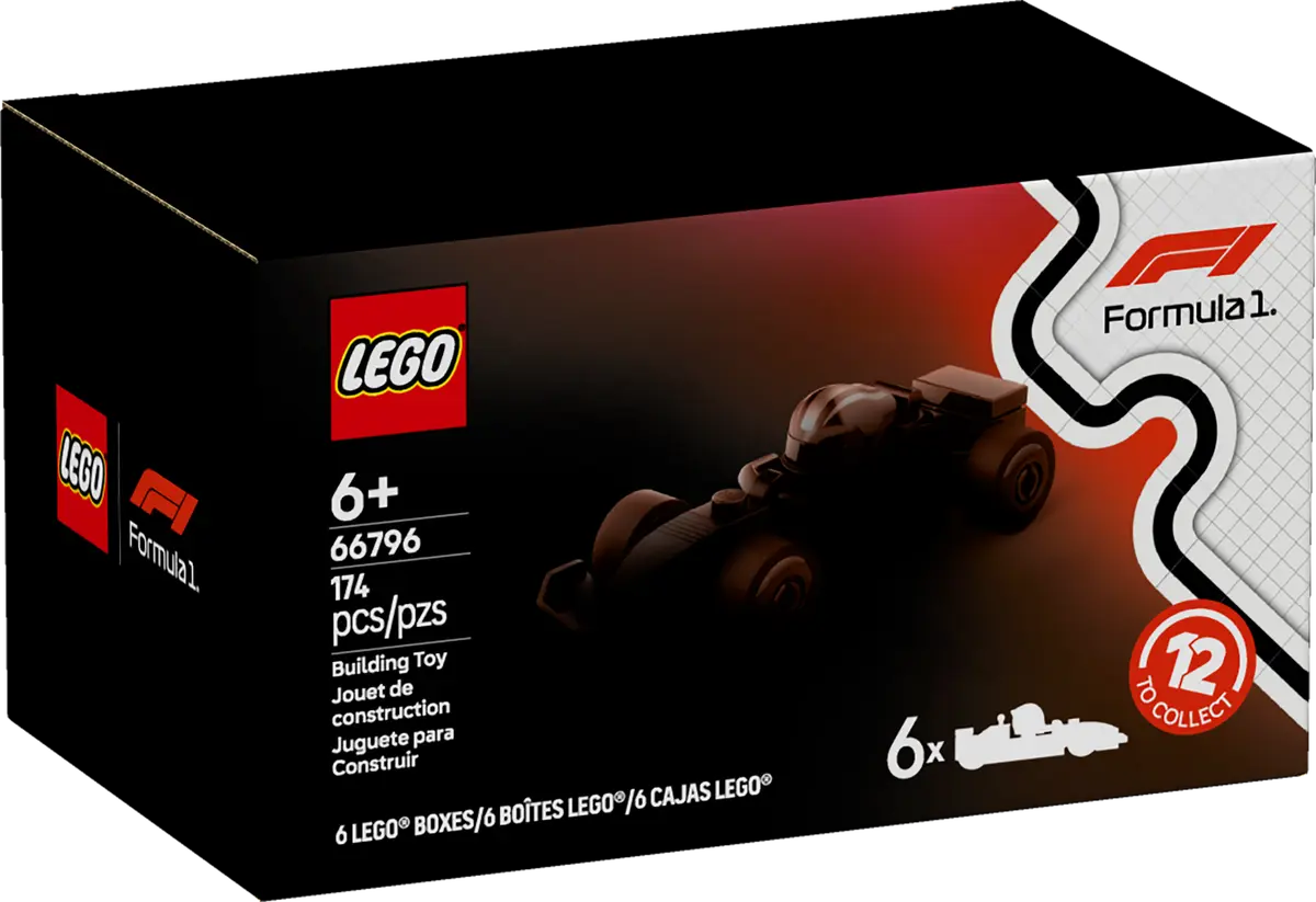 F1® Collectible Race Cars 6 Pack