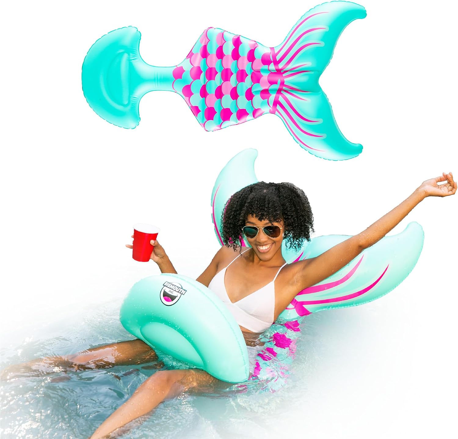 Mermaid Tail Saddle Seat Float
